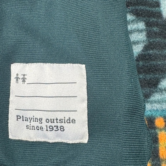 Columbia Boys' Castle Dale Printed Full Zip Fleece Size M (10-12) - Picture 6 of 7